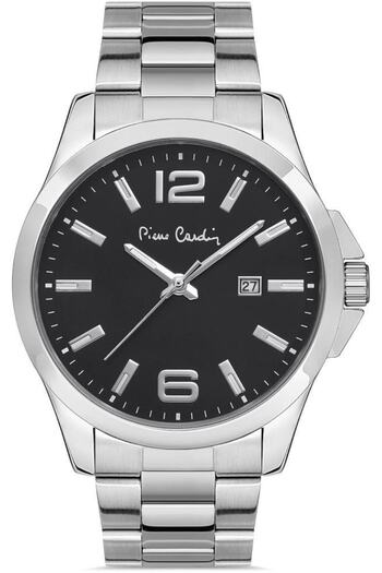 Pierre Cardin 800411F01 Steel Cord Men's Wristwatch 30 Mt Waterproof