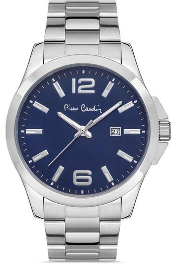 Pierre Cardin 800411F03 Steel Cord Men's Wristwatch 30 Mt Waterproof