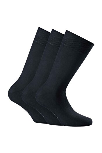 Rohner advanced socks Rohner Unisex Socken, 3er Pack - Cotton II, Kurzsocken, Basic, einfarbig