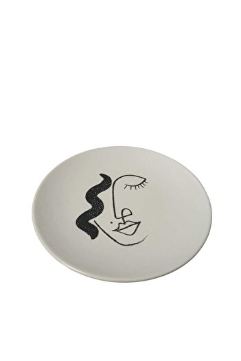 SERİNCE 20 cm Cake Plate Face Set of 6