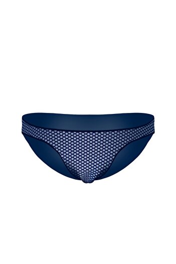 darkzone Geometric Patterned Navy Blue Men's Slip