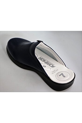 Vizor-Orinor Orthopedic Sabo Slippers Doctor Nurse Hospital Cook Slippers Navy Blue