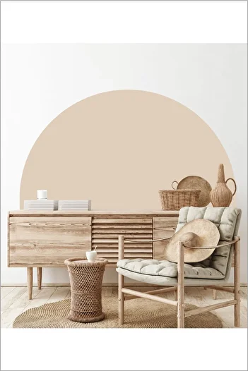 Grafikup Half Circle Bohemian Wall Sticker
