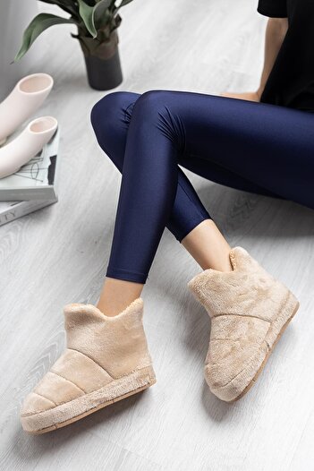 Anıl Ayakkabı Γυναικείες Παντόφλες Home Παπούτσια Home Boots Μαλακή ηχομονωτική σόλα Mink