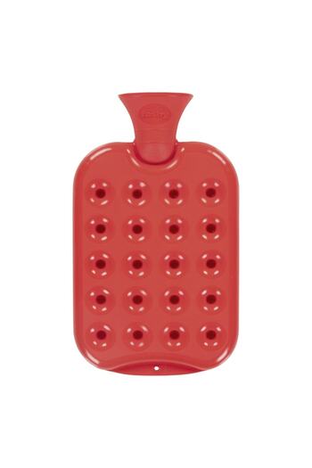 Fashy 6424-34 Orange Hot Water Bag - Honeycomb Look