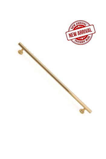 ARON 4122-224 Lüx Paslanmaz Altın Parlak Ithal Kulp Tv Ünite Mutfak Dolap Çekmece Mobilya Kulpu 224mm