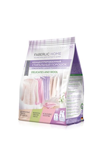 Faberlic Home Yün Ve Narin Kumaşlar Için Konsantre Toz Çamaşır Deterjanı