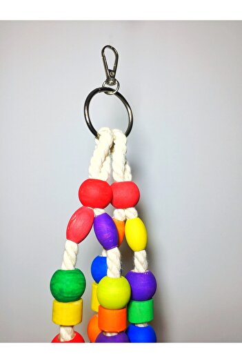Ciko Kafes Multicolored Parrot Toy