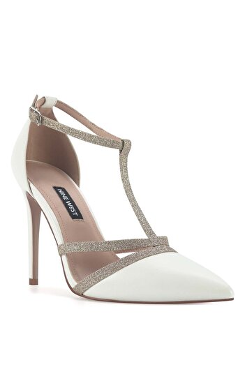 Nine West Neslım 2pr - White Women's Heeled Shoes