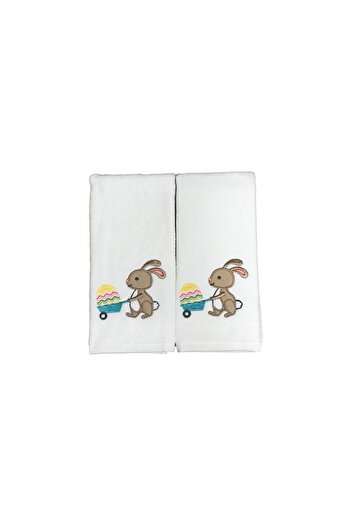 Lucy and Home 100% бавовняний оксамитовий набір з 2 рушників 40x65 см