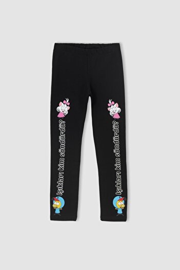 DeFacto Girl's Kral Şakir Slim Fit Long Tights