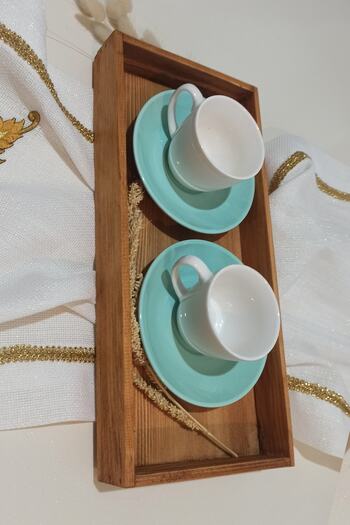 Moola Wooden Decorative Mini Serving Tray