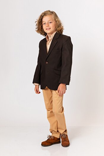 incity Boy's Camel Pants