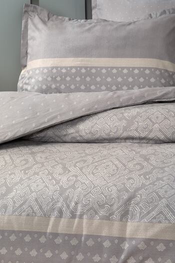Yataş Amora Single Ranforce Duvet Cover Set - Gray
