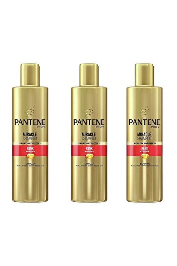 Pantene Miracle Shampoo Dyed Hair Color Protection Keratin Protector 250ml *3 Piece Campaign Set