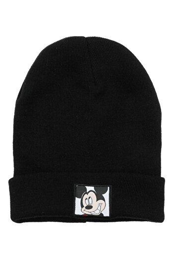 lumberjack Ck132 Mickey Unique Beret Black Unisex Beret
