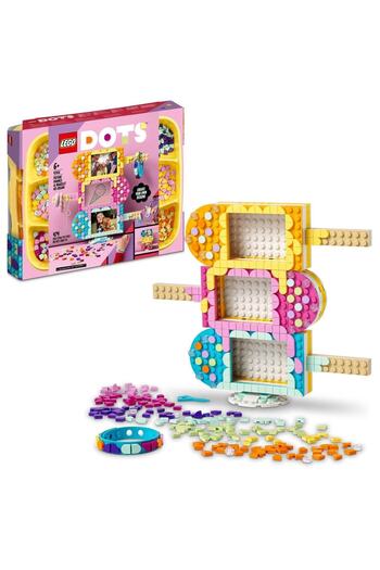 LEGO DOTS Ice Cream Picture Frames and Bracelet 41956 - Photo and Jewelry Holder Construction Set (474 Pieces)
