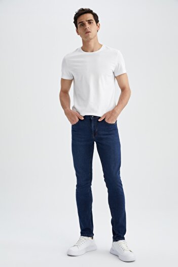 DeFacto Pedro Slim Fit Normal Waist Narrow Leg Jean Trousers