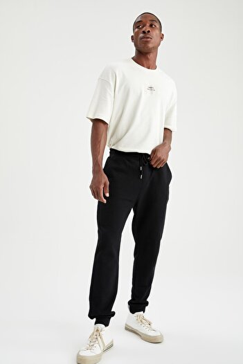 DeFacto Slim Fit Esnek Kumaş İçi Yumuşak Tüylü Eşofman Altı