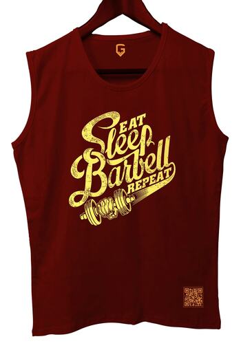 TOP GLORY Sleepbarbellx Sleeveless Athlete T-shirt Tank Top