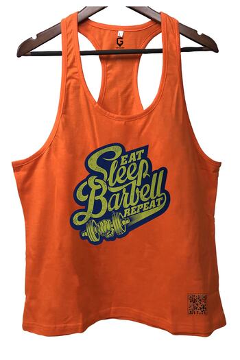 TOP GLORY Sleepbarbell Fitness Gym Tank Top Athlete