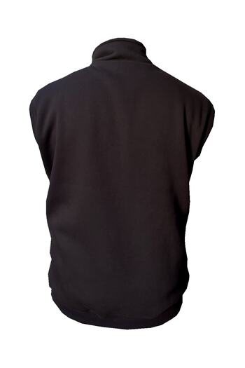 Wooppo -large Size-Men's Quilted Vest Black