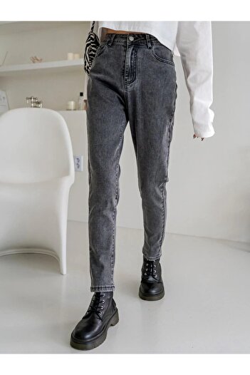 SHEVEGA 90's Anthracite Mom Jean