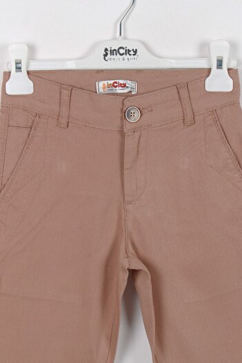incity Boy's Camel Pants