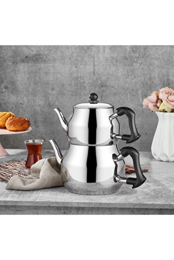 Amboss Coral Teapot Set Medium Size Black Color