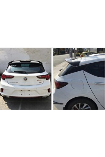 NamTuning Opel Astra K Yarasa Spoiler Plastik Piano Black Boyalı