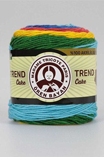 Ören Bayan Trend Cake El Örgü Ipliği 200 Gr Renk 620
