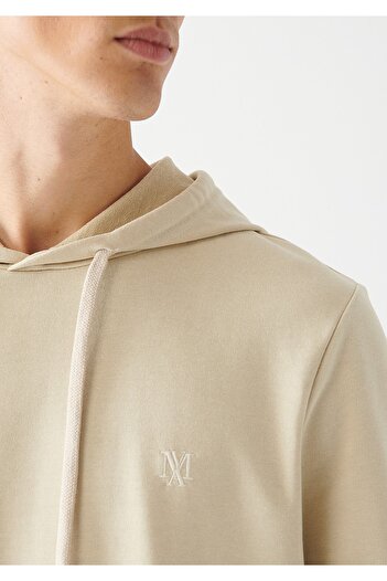 Mavi Kapüşonlu Bej Sweatshirt 8806270322