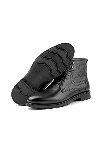 Ducavelli Rico Genuine Leather Laced Rubber Sole Men's Boots, Laced Boots