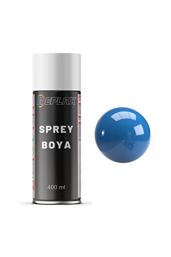 REPLAX Bisiklet Boyası Açık Mavi Sprey Boya 400 Ml.