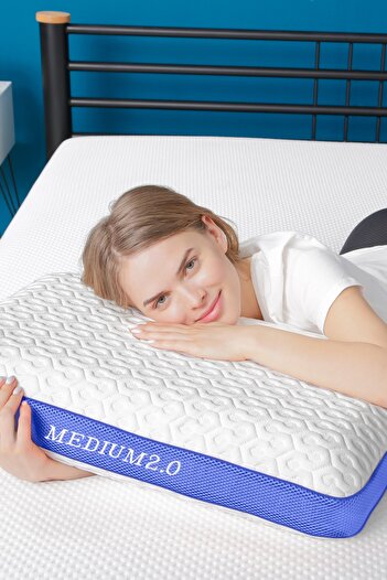 Viscofoam Pernă ortopedică Ergofoam Galaxy Motion Pernă Visco Medium Dură Mediu 2.0