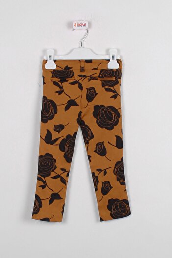 incity Girl's Floral Patterned Trousers