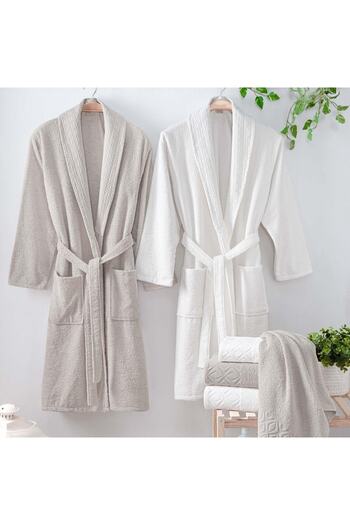 Schafer Cleo Bathroom Set-6 Pieces-beige-ecru