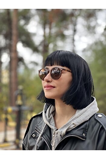 STAOOM Round Leopard Luxury Sunglasses