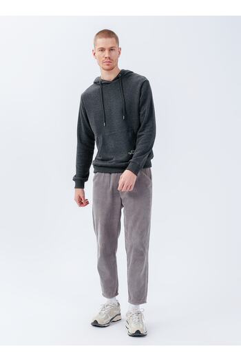 Joma Hooded Collar Anthracite Melange Men's Sweatshirt 4222316-sweat Hoody Cotton Begın M