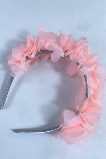 Hobigram Salmon Special Design Floral Henna Maternity Crown Gift Crown – Party Crowns, Stylish Design