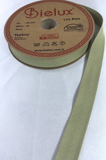 Hobigram Green Color Koton Piping Πλάτος 2 cm Μήκος 1 μέτρο – Κορδέλα, Κομψό Σχέδιο, Γυναικείο Αξεσουάρ – Κορδέλα – Κουν