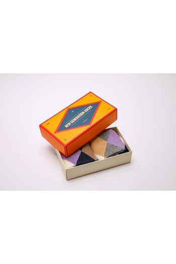gentry Scottish Sock Box (PACK OF 2)