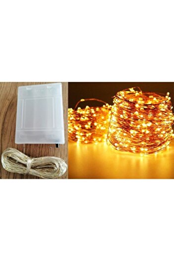 SULED Sl-1042 Dekoratif Peri Led 10 Metre Kumandalı Usb Enerjili 8 Mod Dekor Işık Parti Süsleme Işığı Led