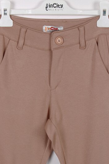 incity Boy's Camel Pants