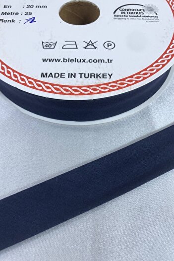 Hobigram Navy Blue Koton Piping Πλάτος 2 cm Μήκος 1 μέτρο – Ειδικό σχέδιο, αξεσουάρ, ποιοτική παραγωγή, εντυπωσιακό στυλ –