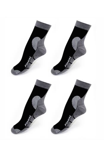 DAYCO Towel Sole Premium Sports Socks (4 Pairs)