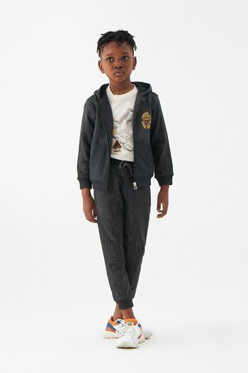 Nebbati Boy's Anthracite Tracksuit 22fw1nb3423