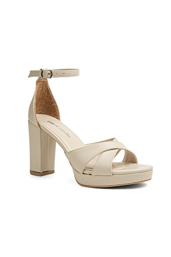 Pierre Cardin ®| Pc-50166 - 3822 Beige - Women's High Heel Shoe