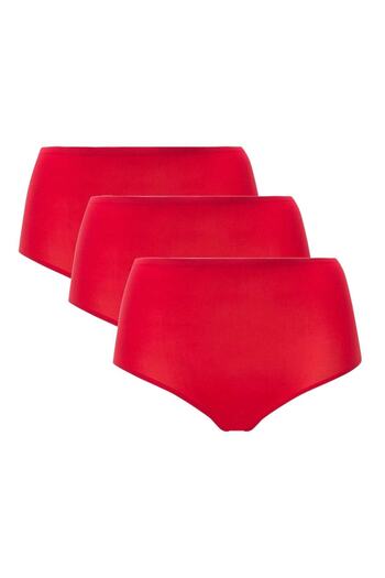 Chantelle Damen Taillen-Slip, 3er Pack - SoftStretch, nahtlos, unsichtbar, Einheitsgröße 36-44
