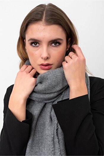 Saria Moda Soft Textured Thick Shoulder Shawl